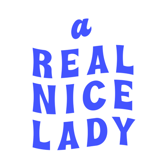 a real nice lady logo